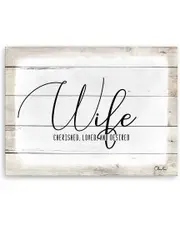Ready2HangArt Wife Wrapped Canvas Wall Art by Olivia Rose