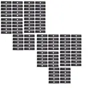 100PK Edger Blades 8" x 2" Fits Echo Stihl Husqvarna Ryobi Shindaiwa Red Max