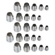 25 Pcs Steel Wedges for Axe Handle Round Set Hatchet Handles