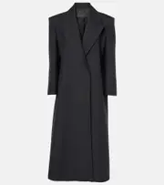 [Valentino] Valentino Wool drill coat AU 6 black