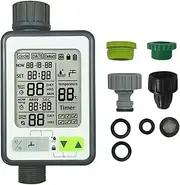 Digital Irrigation Timer Automatic Water Timer Watering Timer Water Timer - 3. Inch Large Screen Garden Water Timer