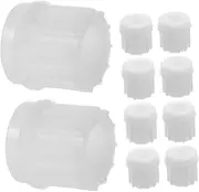 TEHAUX Essential Meat Grinder Parts 10pcs 12 Tooth Mincer Gear Plastic Gear for Meat Grinder Easy to Store Install