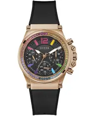 Guess GW0562L3 Black Silicone Womens Watch