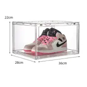 20x Premium Shoe Box Sneaker Display Storage Case Clear Acrylic Boxes Stackable