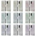 OFFICIAL NATURE MAGICK MARBLE METALLICS LEATHER BOOK CASE FOR SAMSUNG PHONES 1