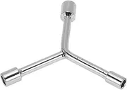 X AUTOHAUX 1 Pcs Socket Wrench 70mm,70mm,70mm Spanner Socket Remover Hexagon Carbon Steel 8mm,10mm,12mm for Car Motorcycle Dirtbike Y Shaped 3 Way Wrench Sleeve
