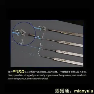 邊境模型推刀 高精密刻線刀 BD0007 模型專用切削刻刀 鎢鋼材質 露天市集