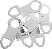 BCOATH Quartz Clock Mechanism Hooks 6pcs Metal Replacement Bracket Easy Install Office Home Decor