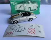TOMICA F9 - PORSCHE 356 SPEEDSTER IKEDA LIMITED SILVER NEAR MINT VHTF BOX GOOD