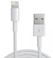 Astrotek 1m Male USB-A To 8 Pin Data Sync Charger Cable For Apple iPhone WHT