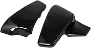 Wivplex 1 Pair Black Motorcycle Battery Side Fairing Cover Shadow VLX 600 VT600C VT600CD Deluxe 1999-2007 Motorcycle Battery Side Cover