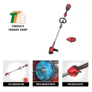 PWR CORE 40 Brushless 40V 15'' String Trimmer Kit with Smart Load Includes 2....