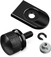 Seat Bolt Tab Screw Mount Knob Cover for Harley Davidson Fender 1996-2016