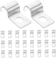 iplusmile 100pcs Tube Fixed Clamps Cable Management Clips for Automotive Industrial and Outdoor Use Reliable Easy to Install and Reusable Tube Fixing