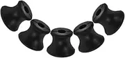 HOMOCONO 5Pcs Rubber Non Slip Base for Meditation Yoga Sound Healing Compact Lightweight Design Fit for Various Tuning Fork