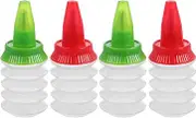 UPKOCH 2sets Cookie Icing Bottles Cake Decorating Squeeze Bottles Cookie Decorating Supply Baking Tools 2pcs*2 Random Color