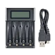 Smart Battery Charger 4 Slot For AA AAA NI-CD NI-MH Rechargeable Batteries CN