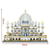 India Taj Mahal Palace 3D DIY Model Building Blocks Micro