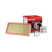 Ryco Oil Air Fuel Filter Service Kit for Ford Transit VG 01/1996-11/2000