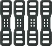 4 Pcs Bike Silicone Band, Cycling Bicycle Rubber Straps,Silicone Mount Band for Flashlights Cell Phones Speaker Lights Holder Bicycle Handlebar Bicycle Light Sets