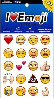Everything Emoji | 280 Emoticon Stickers | I Love Emoji | iPhone, Facebook, Instagram, Twitter