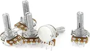 NEW LON0167 5 Pcs B2K Type B 2K Ohm 3 Terminal Single Linear Rotary Taper Potentiometer(5 Stck B2K Typ B 2K Ohm 3 Terminal Einzelne Linear Drehkegel Potentiometer