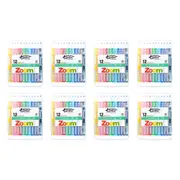 96pc Texta The Original Zoom Kids Non Toxic Twist Colouring Crayons Hard Case
