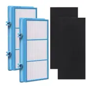 2x HAPF30AT Filter & Carbon Filter For Holmes Air Purifier HAP240 HAP242 HAP412