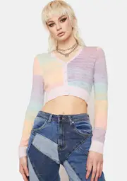 Flirt Chaser Cropped Cardigan