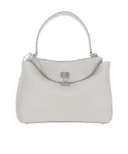 Balenciaga Twist-Lock Top Handle Bag One size White