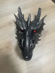 INSANE DRAGON WALL MOUNT FIGURAL HEAD MARKED DWK 2015