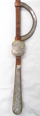 Beautiful Sterling Overlay BROKEN HORN SADDLERY Show Headstall - Single Ear