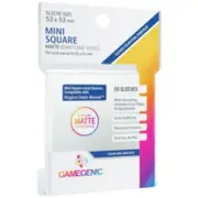 Card Protector Sleeves - Gamegenic Matte - Mini Square Sized 53mm x53mm