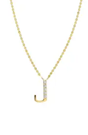 Lana 14K Gold Initial Pendant Necklace