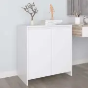 NNEVL Sideboard White 70x40x73.5 cm Chipboard