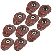 100 x Flap Discs 40 Grit Angle Grinder 4.5" (115mm) Flat Sanding Grinding AU025