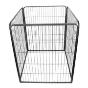 YES4PETS 4 Panels 100 cm Heavy Duty Pet Dog Cat Puppy Rabbit Exercise Playpen Fence Extension