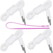 4 Pieces 53 Inches Drawstring Cords Replacement Drawstrings with Easy Threader f