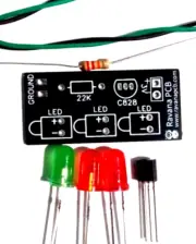 DC 3V Liquid Water Level Detection LED Sensor Module DIY PCB Circuit Learn Kit