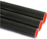 CCWUTQF 1Meter Silicone Hose 2.25 2.5 2.75inch Air Intake Flexible/Hose 57 64 70mm Compatible Intercooler Tube Cold Air Inlet(ID-70MM)