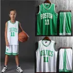 [UHOME]兒童籃球球衣 NO.11 KYRIE IRVING 兒童籃球服套裝 2 色