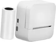 ULTECHNOVO Thermal Label Printer by Mini Pocket Printer for Sticker Photo Printing Portable Label Maker with Thermal Paper