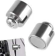 JawGrew 2 PCS Bicycle Speedometer Sensor, 0.47" x 0.51" Metal Sensitive Sensor Lightweight Stable Installation Essential Speed Measurement Accessories for Cycling, Suitable for Bicycles (Silver)