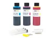 Hyrax Trading Premium Tri-Color Cartridge Ink Refill Kit for HP 22/28/57 118mL