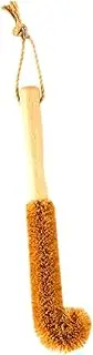 OATIPHO 360° Glass Cup Mugs Cleaning Brush Long Handle Bottle Brush Set Coconut Fiber Reusable