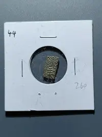 在飛比找Yahoo!奇摩拍賣優惠-44 日本金幣二朱金小判金 打制幣 外國古錢幣 硬幣