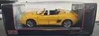 MAISTO YELLOW MUSTANG MACH III CONVERTIBLE SILVER EDITION DIECAST 1:18 SCALE CAR