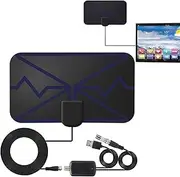 TV Antenna - HD Digital Indoor HDTV Antenna,Powerful Amplifier Signal Booster Up to 3600 Miles Range, 4K HDTV TV Antenna for DVB-T Matx-au