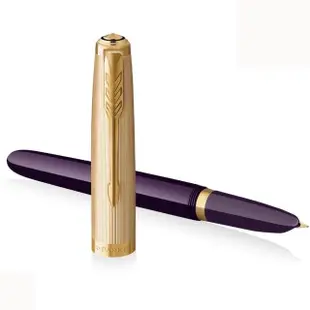 【PARKER】派克 PARKER 51復刻 18K 紅桿金蓋 鋼筆 》買就送派克鋼筆墨水！