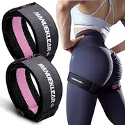 MANUEKLEAR Blood Flow Restriction Bands with Non Slip for Working Out to Occlusion Training, Exercise Glutes Occlusion Bands